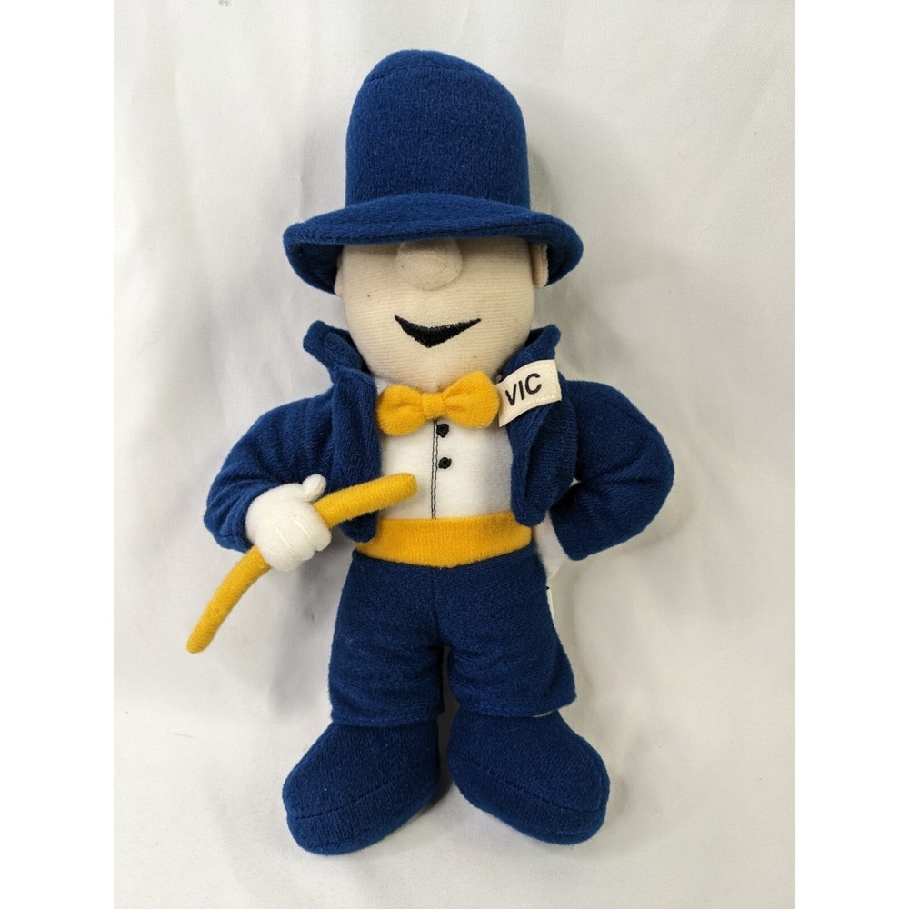Arts‎ Toy Vic Man Ringmaster Bean CSCU Plush 9 Inch Stuffed